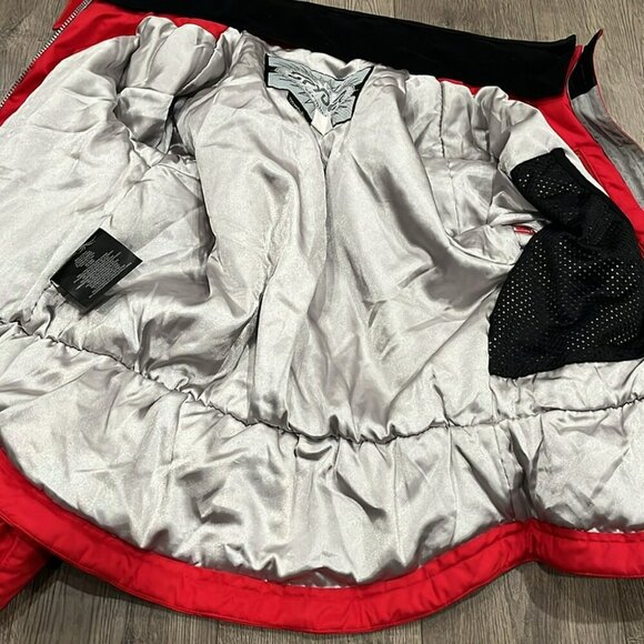 [US8]Spyder XTL WMN Ski/ Snowboarding Red Thinsulate Liteloft Hidden Hood 10km - Picture 12 of 14